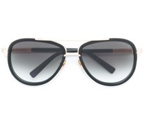 Sonnenbrille mit goldfarbenen Beschläge