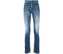 Gerade Slim-Fit-Jeans