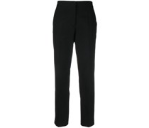 Cropped-Hose aus Baumwolle