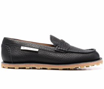 Penny-Loafer mit eckiger Kappe