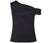 One-Shoulder-Top mit Knoten