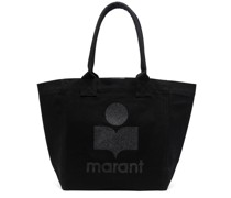 Shopper mit Logo-Print