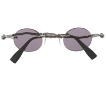 Sonnenbrille mit rundem Gestell
