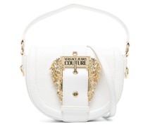 Schultertasche mit Logo-Schnalle