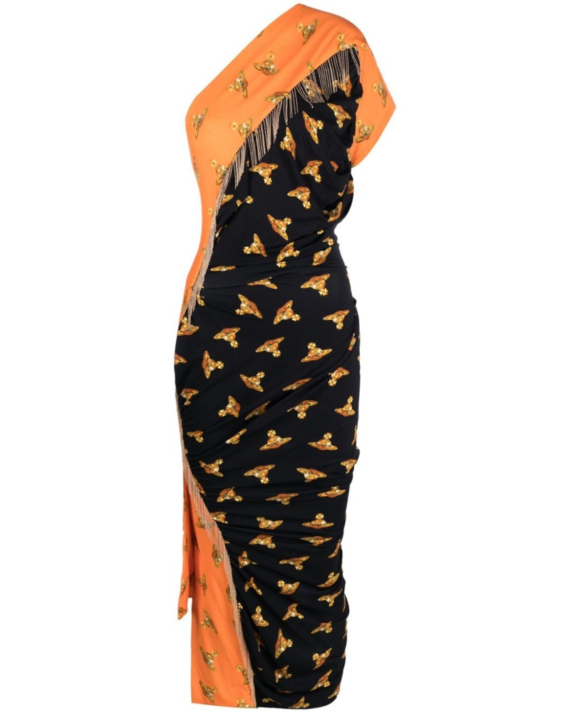 Vivienne Westwood Damen Andalouse One-Shoulder-Kleid