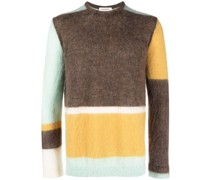 Pullover in Colour-Block-Optik