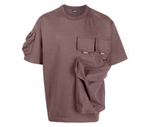 T-Shirt mit aufgesetzter Tasche