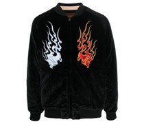 Souvenir reversible bomber jacket