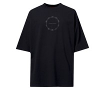 T-Shirt mit reflektierendem Logo-Print