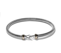 18kt 'Cable' Armband mit 14kt Gelbgold