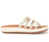'Niki' Sandalen im Metallic-Look