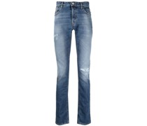 Slim-Fit-Jeans im Distressed-Look
