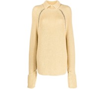 Pullover mit Kontrastnaht