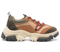 Sneakers mit Einsätzen aus Wildleder