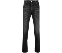 Tief sitzende Slim-Fit-Jeans