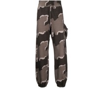 x Eastpak Jogginghose mit Camouflage-Print