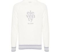 embroidered-logo knitted Pullover