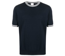 Fein gestricktes T-Shirt mit Streifen
