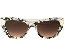 Cat-Eye-Sonnenbrille in Schildpattoptik