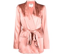 Blazer in Satinoptik