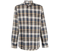 Kariertes Button-down-Hemd