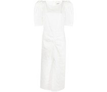 Midikleid mit Schlitz