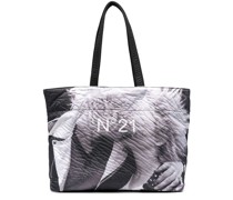 Handtasche mit Logo