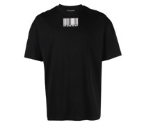 T-Shirt mit Barcode-Patch