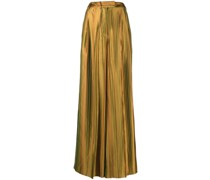Wide-Leg-Hose in Satinoptik