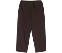 Pluck cropped trousers
