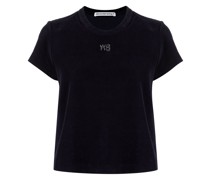 T-Shirt mit Kristall-Logo