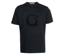 T-Shirt mit Logo-Prägung