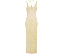 Geripptes Midikleid