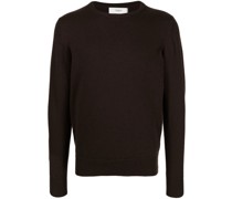 Kaschmirpullover mit rundem Ausschnitt