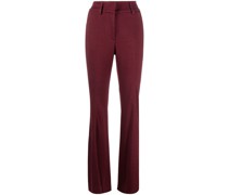 Ausgestellte High-Waist-Hose