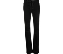 Skinny-Jeans mit Schnürung