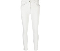 Skinny-Jeans mit hohem Bund