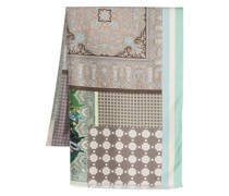 Schal im Patchwork-Design