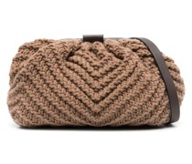 Gestrickte Clutch