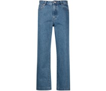 A.P.C. Cropped-Jeans mit hohem Bund