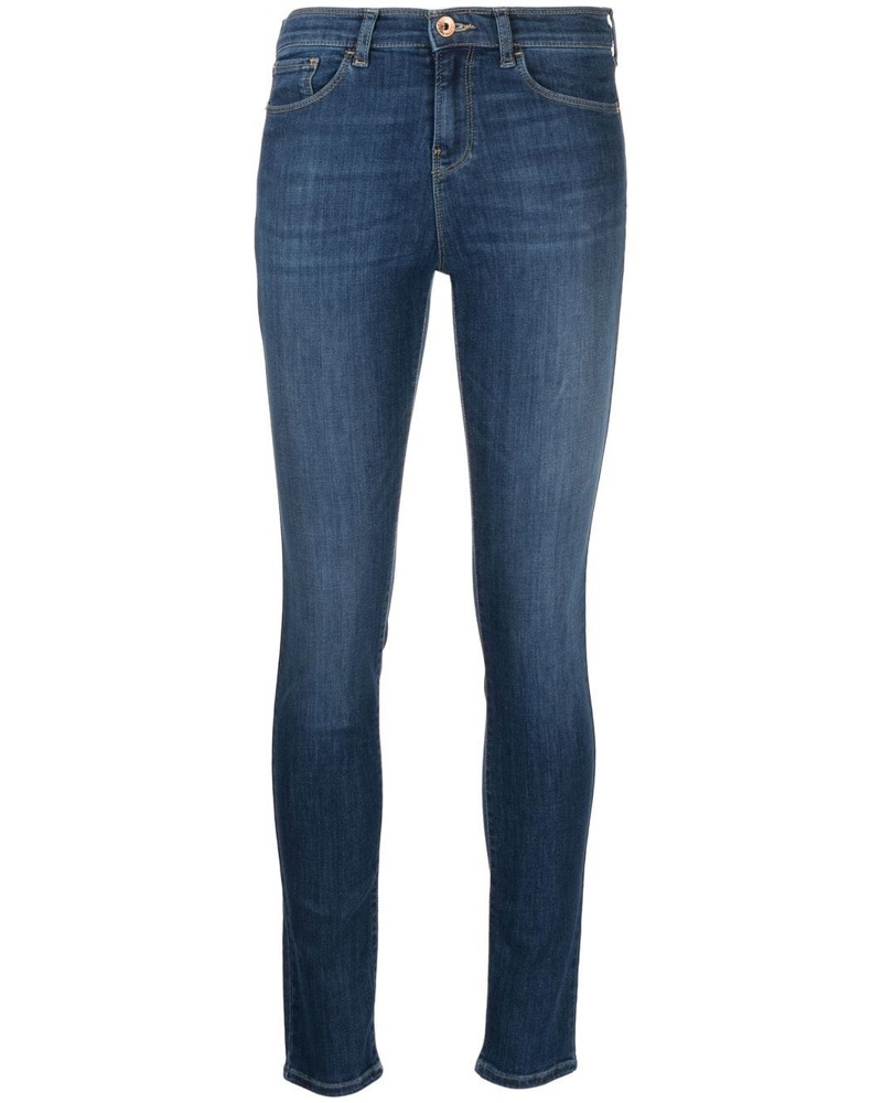 Emporio Armani Damen Klassische Skinny-Jeans