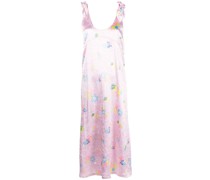 Kleid mit Sprühflakon-Print
