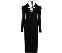 Midikleid mit Schnürung