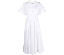 Kurzärmeliges Midikleid