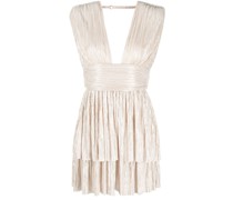 Minikleid mit V-Ausschnitt