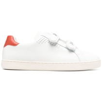 Sneakers mit Logo-Riemen
