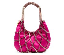 Handtasche mit Kristallen