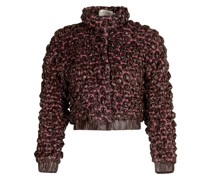 Zalta Cropped-Jacke mit 3D-Detail