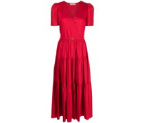 Gestuftes Midikleid