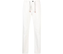 Halbhohe Cordhose mit geradem Bein